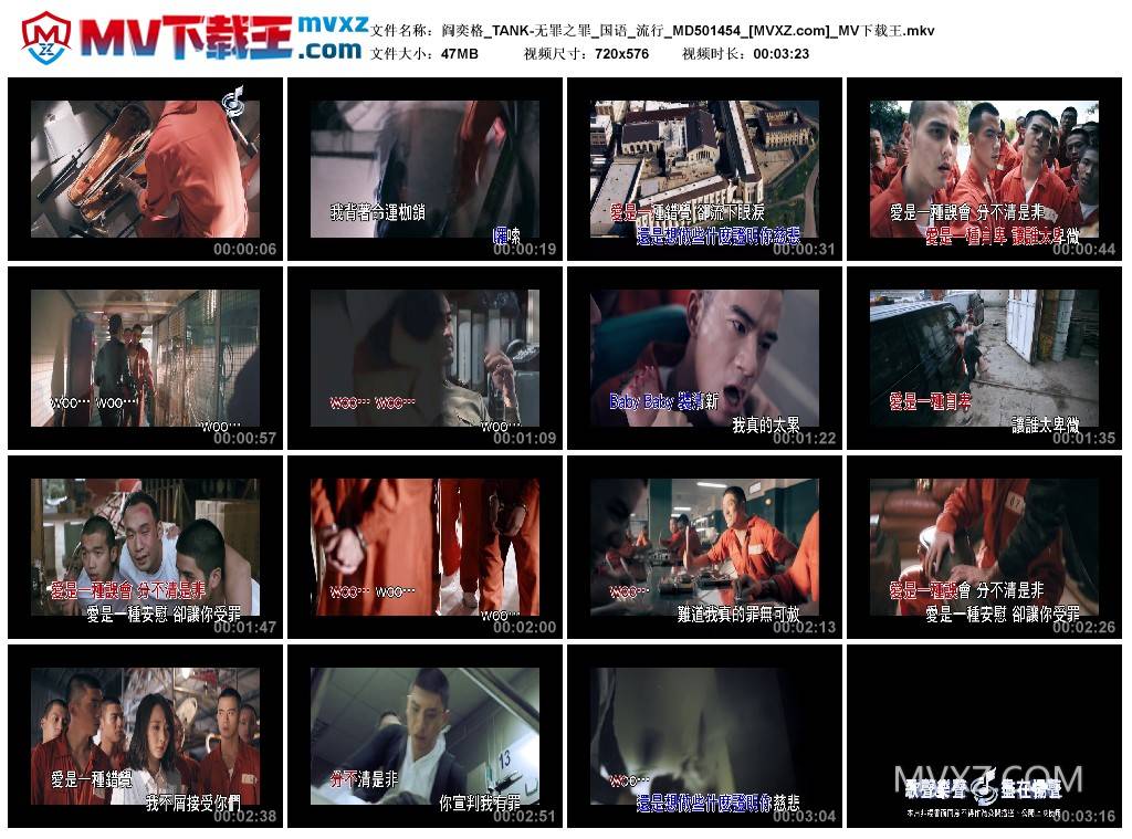 阎奕格_TANK-无罪之罪_国语_流行_MD501454